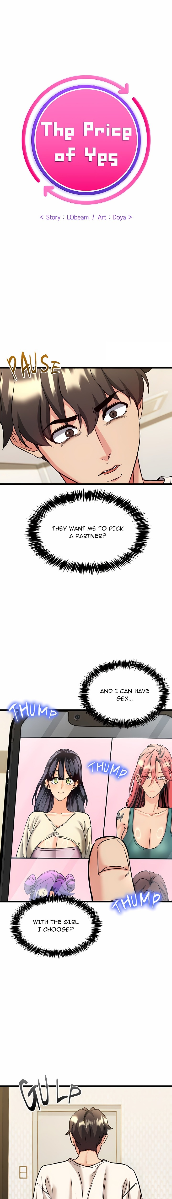 The Price of Yes - Chapter 4 Page 1