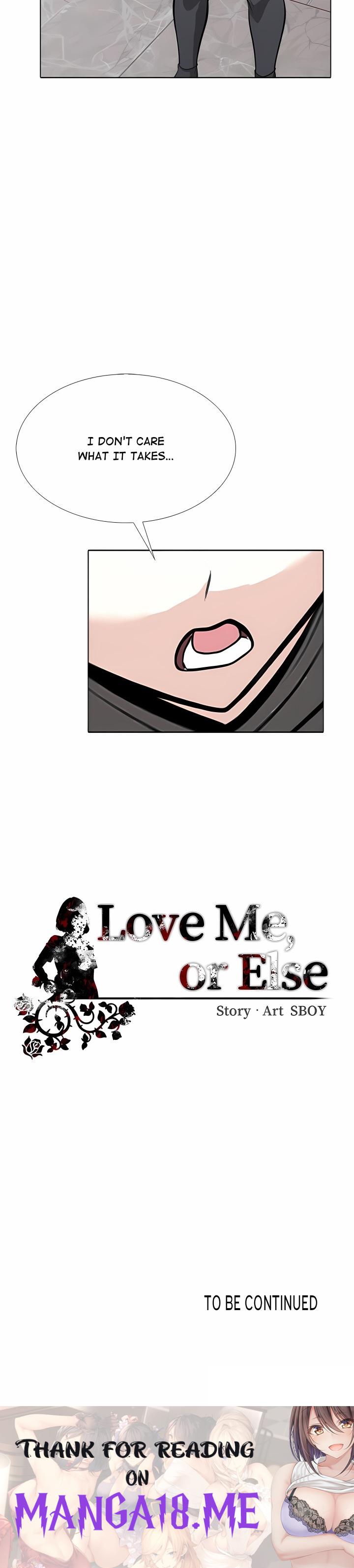 Love Me, or Else - Chapter 25 Page 22