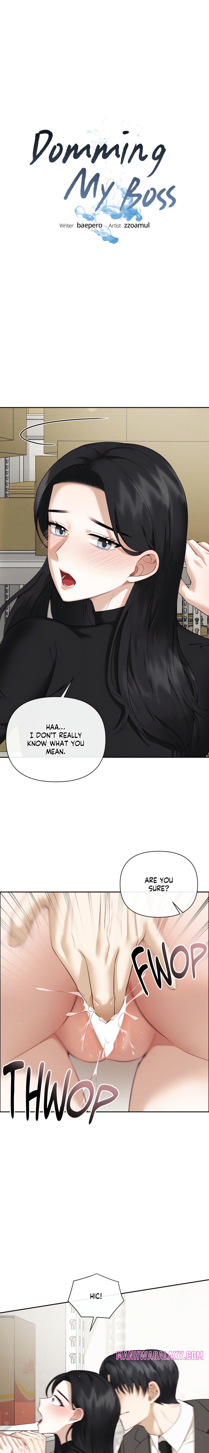 Domming My Boss - Chapter 31 Page 1