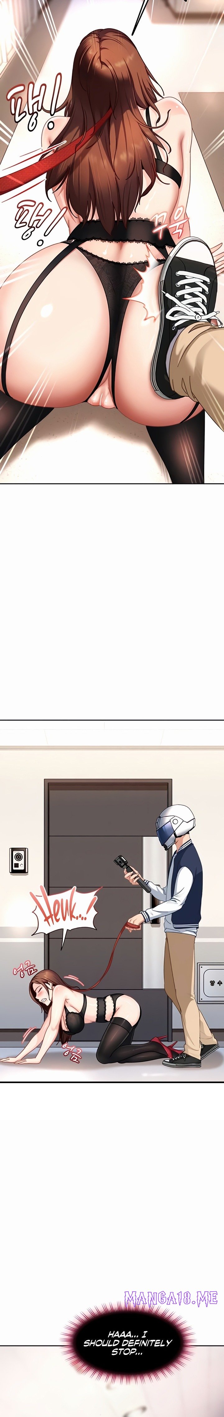 The Female Delinquent Set Her Eyes On Me - Chapter 25 Page 8