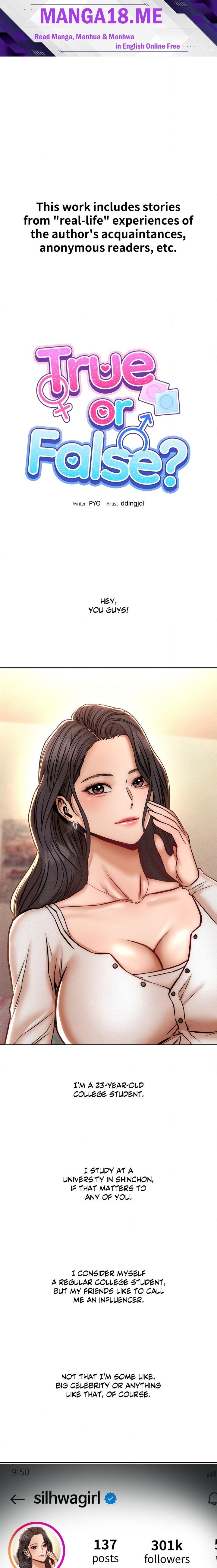 True or False? (Uncensored) - Chapter 147 Page 1
