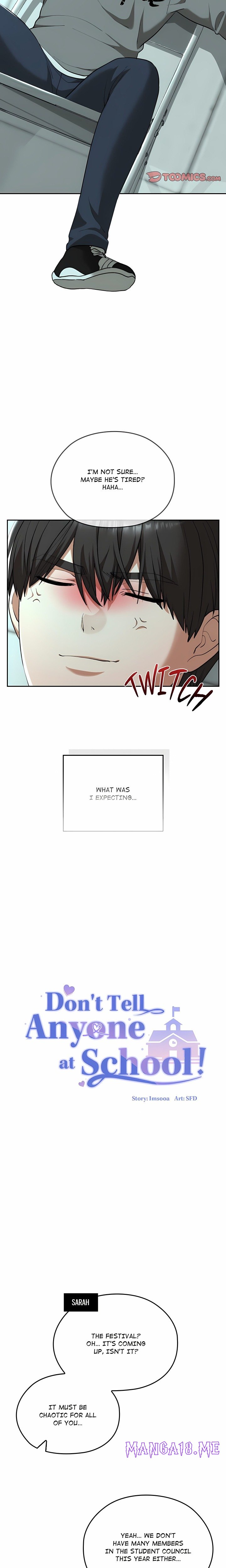 Don’t Tell Anyone at School! (Uncensored) - Chapter 33 Page 8